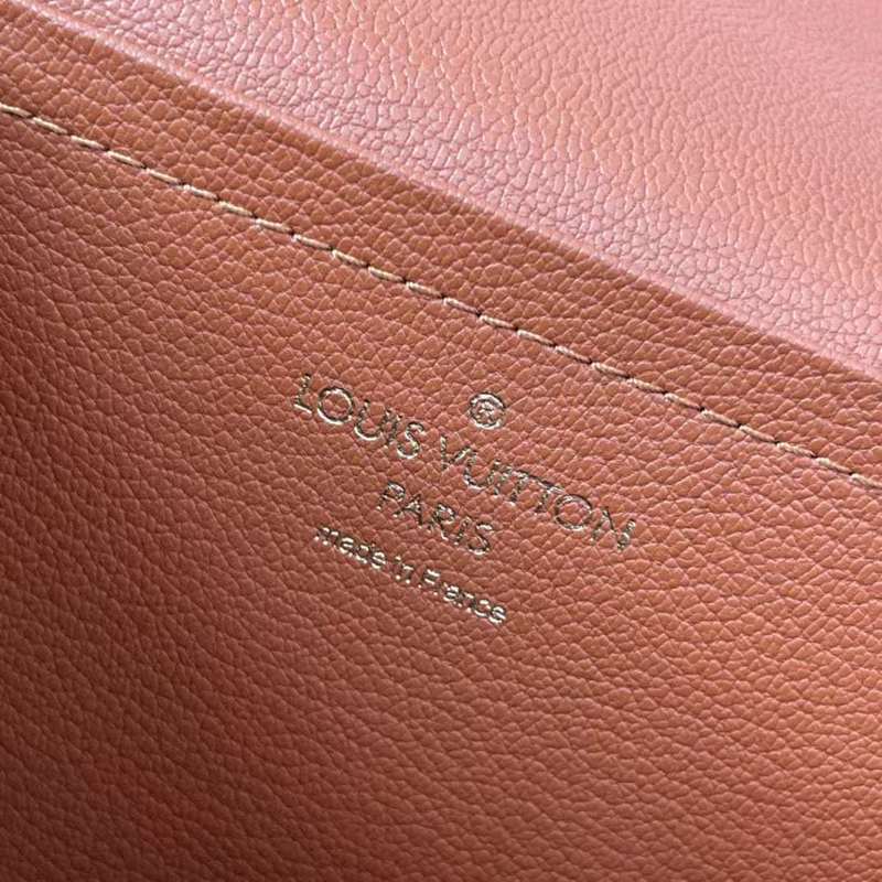 Top view of sleek signature women's handbag – women's luxury accessory