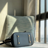  elegant structured bag detail view showing craftsmanship 14