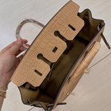  Contemporary crossbody bag carried on shoulder
