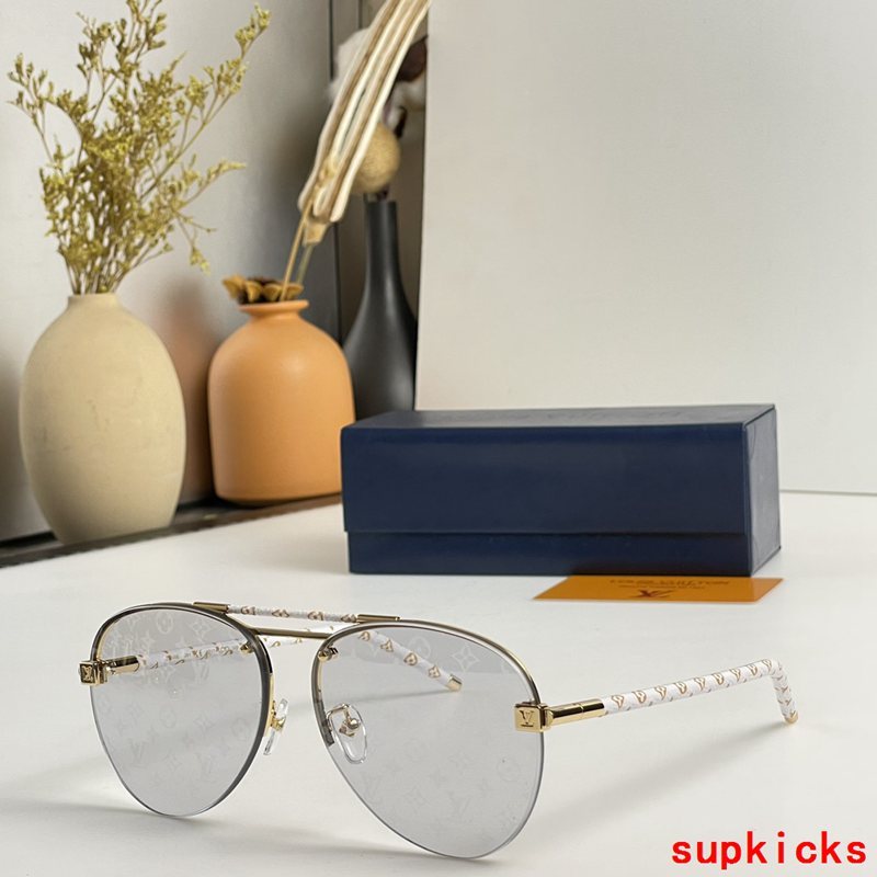 Angled view of Louis Vuitton unisex sunglasses