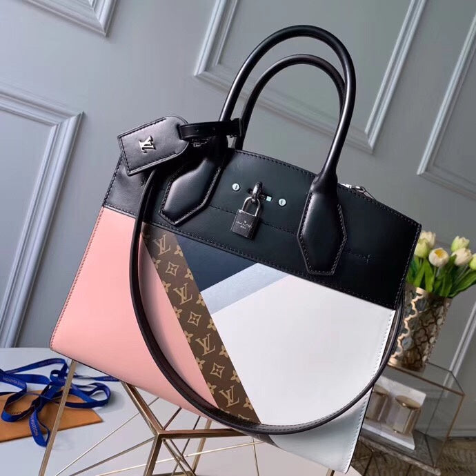 Side profile of sleek elevated women's handbag – women's premium purse