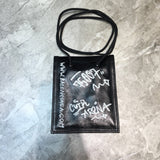 Statement Vegan Leather Handbag - Chic Everyday Appeal | Women's Luxury Handbag #211 - alternate angle view (image 8) of designer-inspired handbag