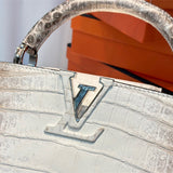  refined tote bag styled with outfit