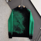 Front view of Louis Vuitton luxury clothing with runway-inspired design
