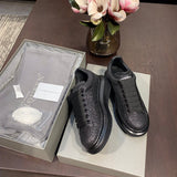 Alexander McQueen stone beige luxury sneakers view 8 premium leather build
