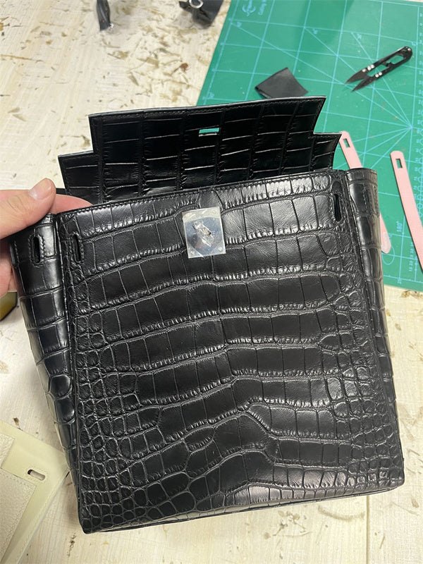 Interior view of tailored premium bag