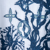 Front view of Louis Vuitton cotton t-shirt with logo-detail design