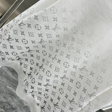 Front view of Louis Vuitton luxury clothing with contemporary cut