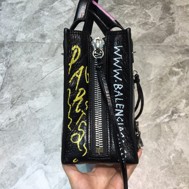 Timeless Vegan Leather Handbag - Premium Craftsmanship Detailing | Women's Fashion Handbag #974 - back view (image 4) of designer-inspired handbag