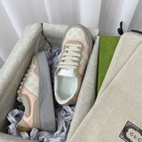 Gucci sneakers detailed view showing premium designer craftsmanship