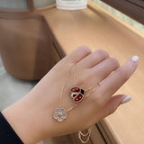 Close-up detail view of Van Cleef & Arpels unisex jewelry piece