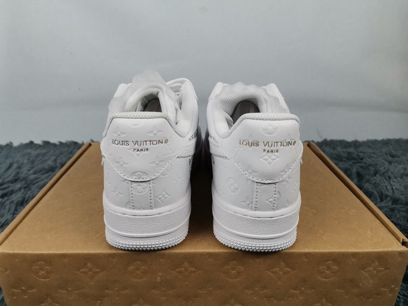 Nike soft grey luxury sneakers view 6 bold athletic profile