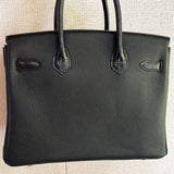 clean-lined carryall bag styled with outfit 12