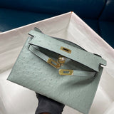 Close-up detail of modernist bag design