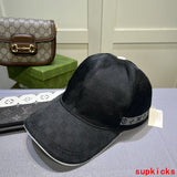 Close-up detail view of Louis Vuitton unisex cap