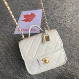 Zivas Charm Polished Finish Designer Handbag (Effortless Style Upgrade) – Front View