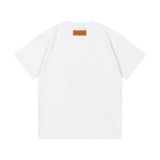 Side profile of Louis Vuitton cotton t-shirt with contemporary cut