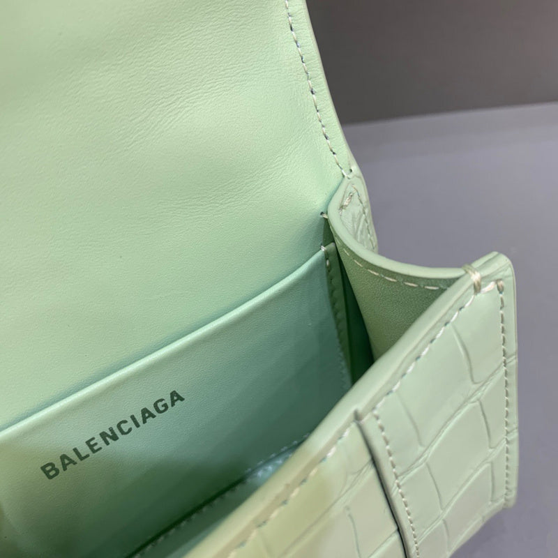 Elegant Faux Leather Handbag - Statement Silhouette | Women's Fashion Handbag #493 - texture close-up (image 9) of designer-inspired handbag