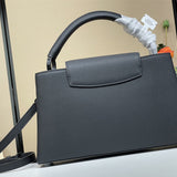  streamlined shoulder bag styled with outfit 42
