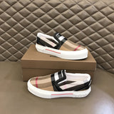 Burberry Burgundy Bow-Detail Flats - Lifestyle Styling Shot