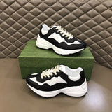 Gucci stone beige luxury sneakers view 11 bold athletic profile