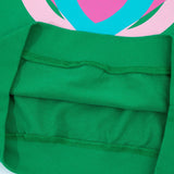 Back view of Gucci luxury clothing with relaxed-fit cut