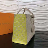 Close-up detail of chic everyday-luxe women's handbag – women's luxury accessory
