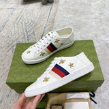 Gucci tonal black luxury sneakers view 6 classic court silhouette