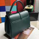 Handle and strap detail of elevated sleek women's handbag – women's everyday handbag