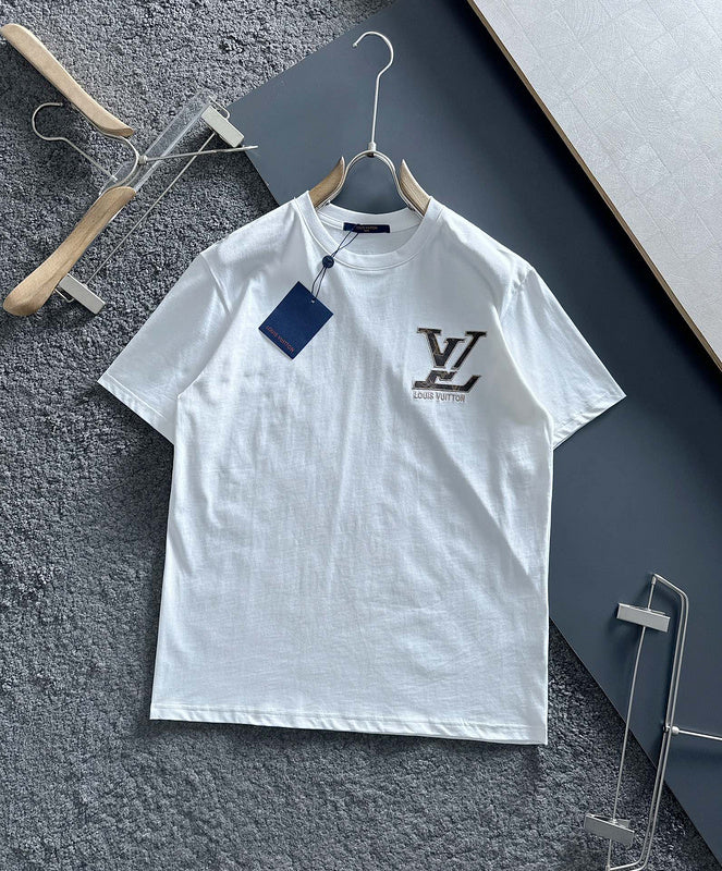 Back view of Louis Vuitton cotton t-shirt with tailored silhouette