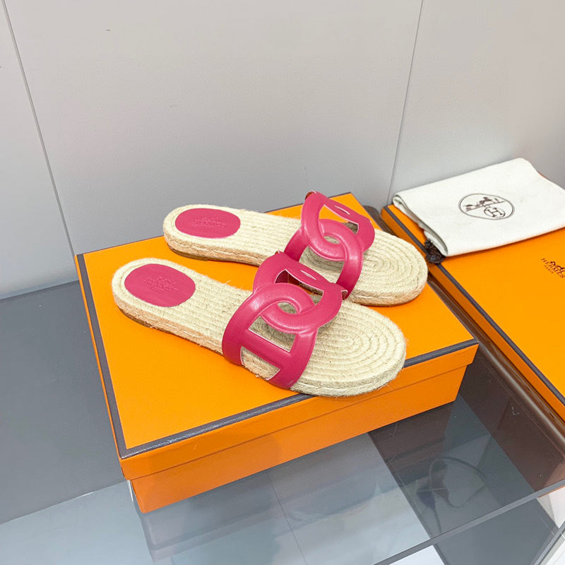 Hermes sandals Style 198 - styled lifestyle view