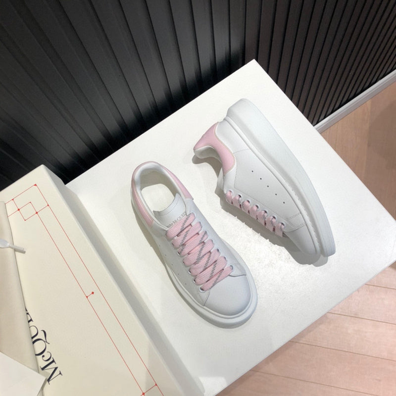 Alexander McQueen clean off-white luxury sneakers view 9 premium leather build
