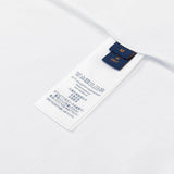 Close-up detail shot of Louis Vuitton cotton t-shirt with contemporary cut