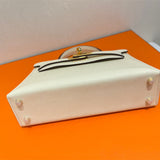Tailored handbag styled for everyday wear