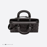 Back view of elevated modern women's handbag – women's luxury accessory