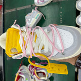 Nike sneakers detailed view showing premium designer craftsmanship