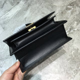 Statement Vegan Leather Handbag - Sleek Minimalist Lines | Women's Everyday Carry Handbag #854 - interior view (image 6) of designer-inspired handbag
