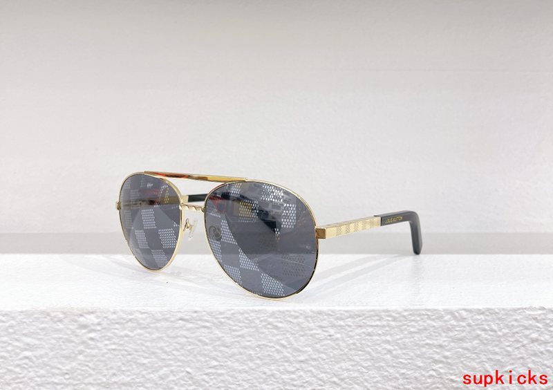 Front view of Louis Vuitton unisex sunglasses