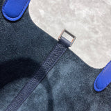 Close-up detail of streamlined bag design