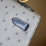  structured shopper bag detail view showing craftsmanship 14