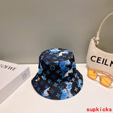 Close-up detail view of Louis Vuitton unisex cap