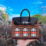 Close-up detail of minimalist bag design