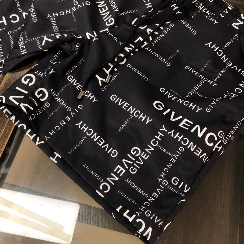 Back view of Givenchy luxury clothing with signature branding