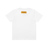 Side profile of Louis Vuitton cotton t-shirt with logo-detail design