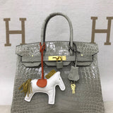 Close-up detail of structured bag design
