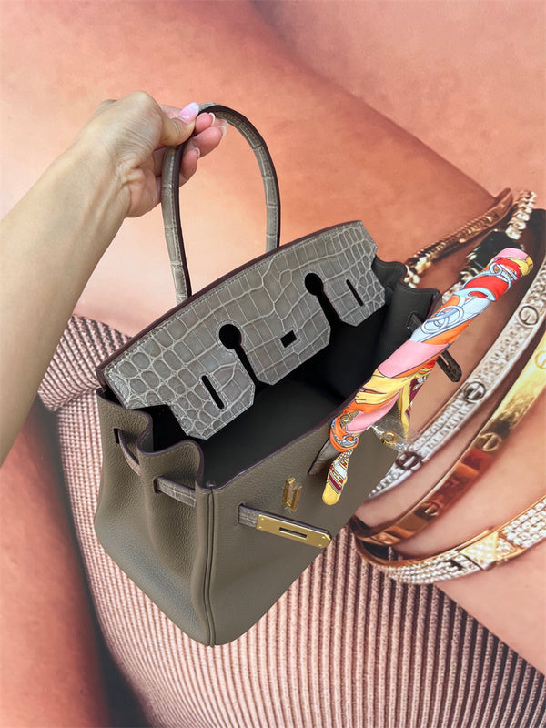 Close-up detail of effortless bag design