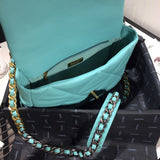 Zivas Charm Polished Finish Fashion Handbag (Modern Wardrobe Staple) – Back View