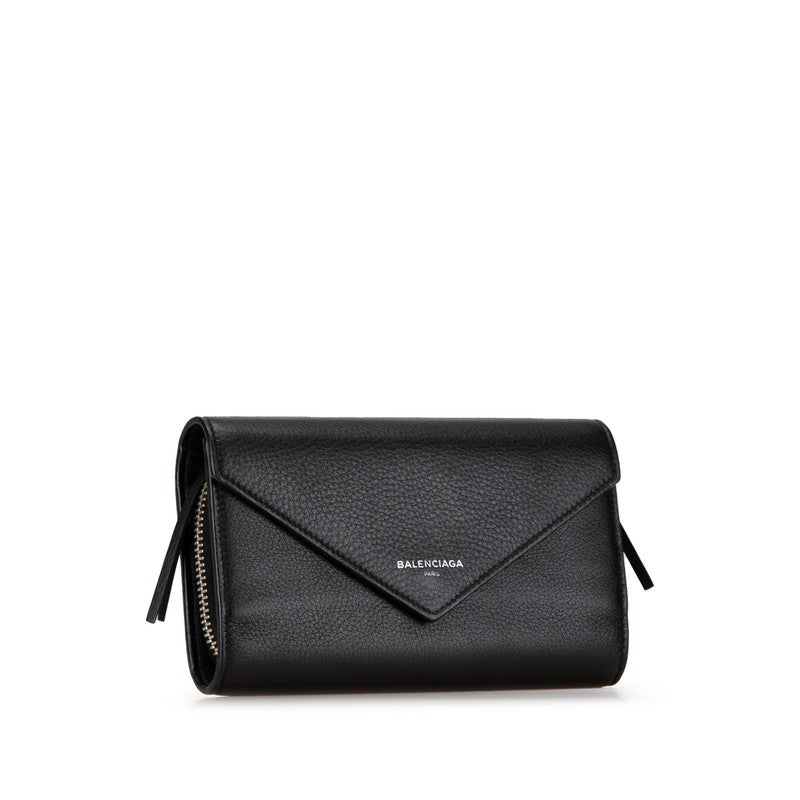 Authentic Balenciaga wallet Black luxury fashion accessory