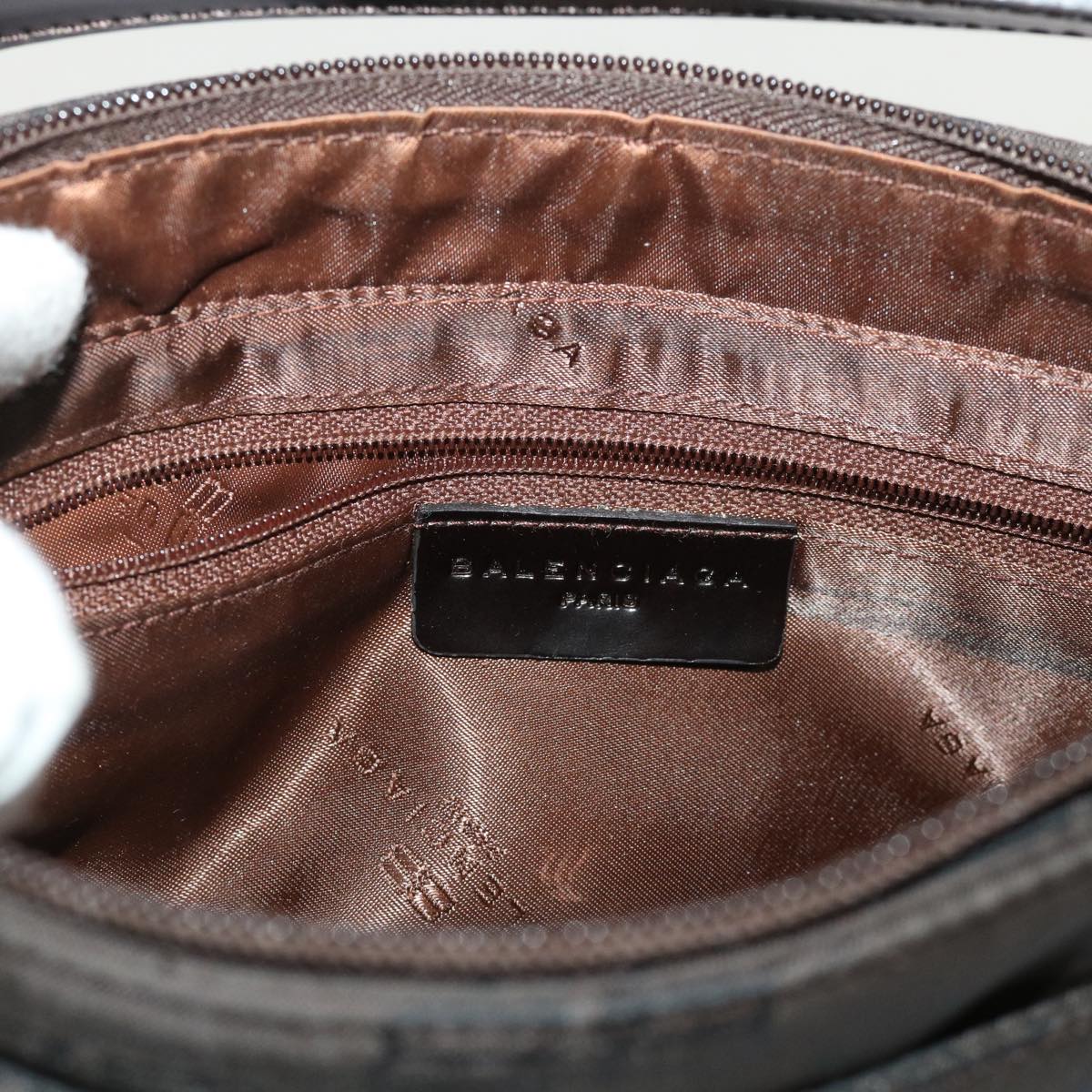 Balenciaga Accessory Pouch Nylon Brown | Premium Designer Piece