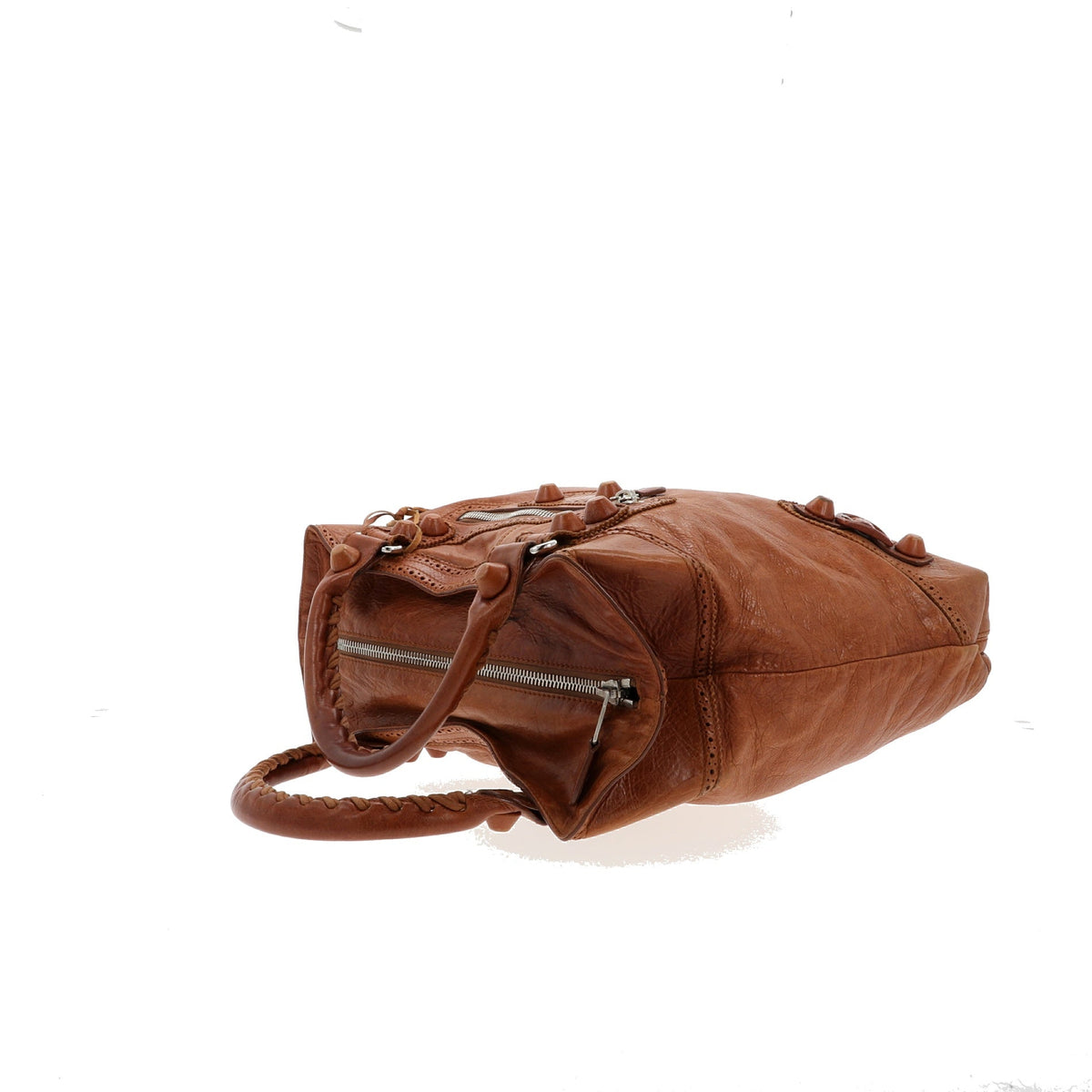 Balenciaga Handbag in Brown Leather | Designer Luxury Handbag